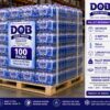 DOB Table Water – 100 Pack Pallet